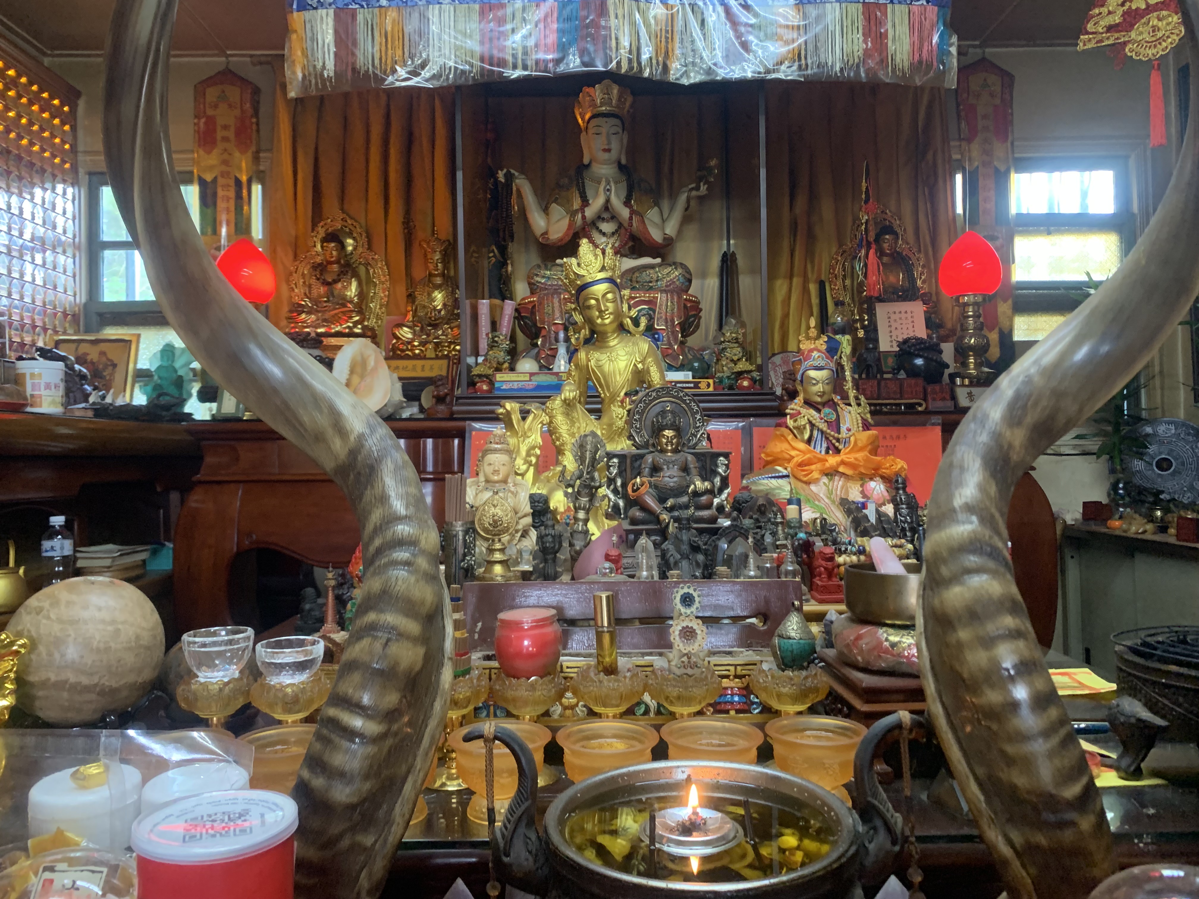 無為禪寺壇前供桌紀錄