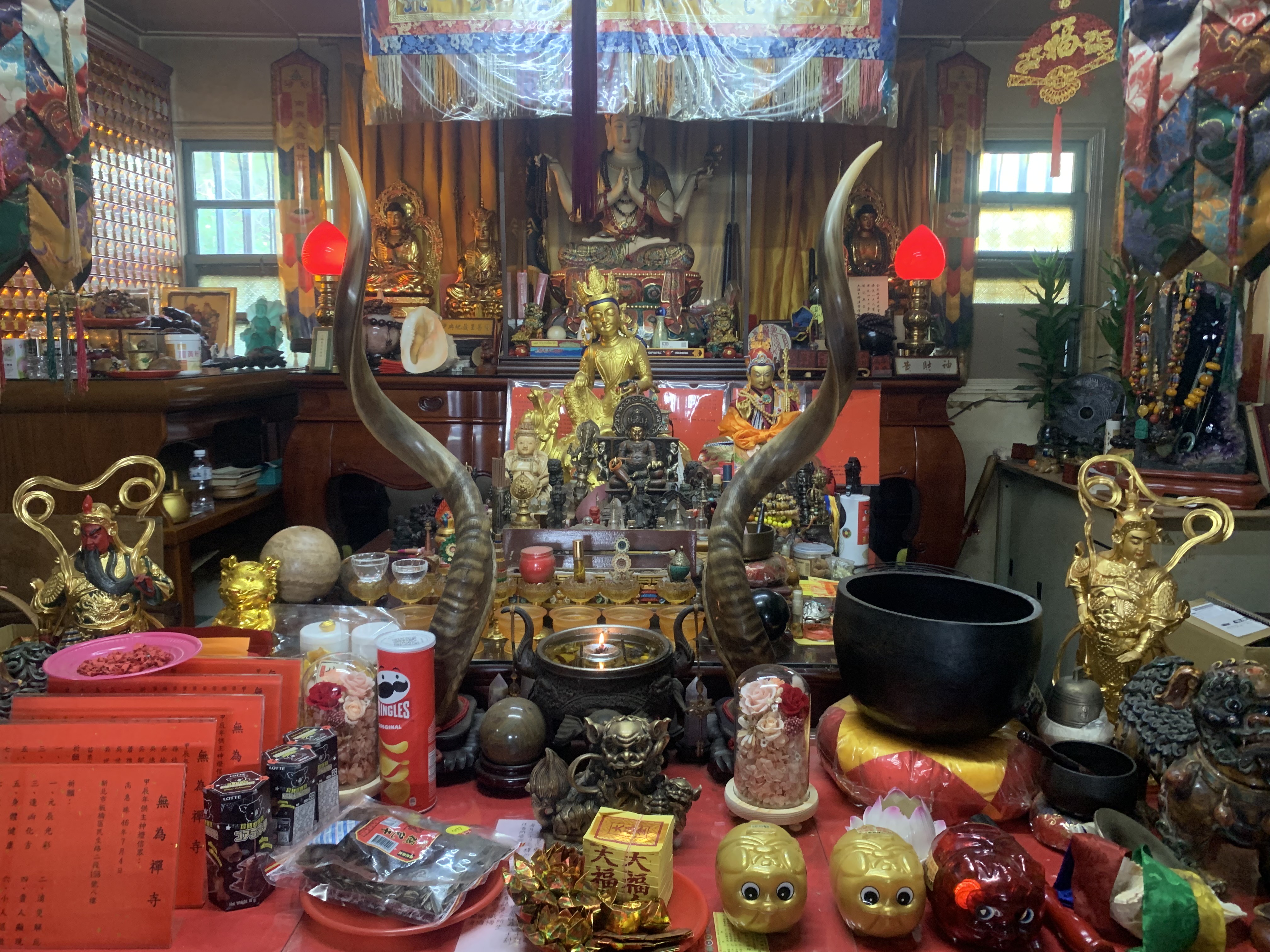 無為禪寺道場供奉陳設
