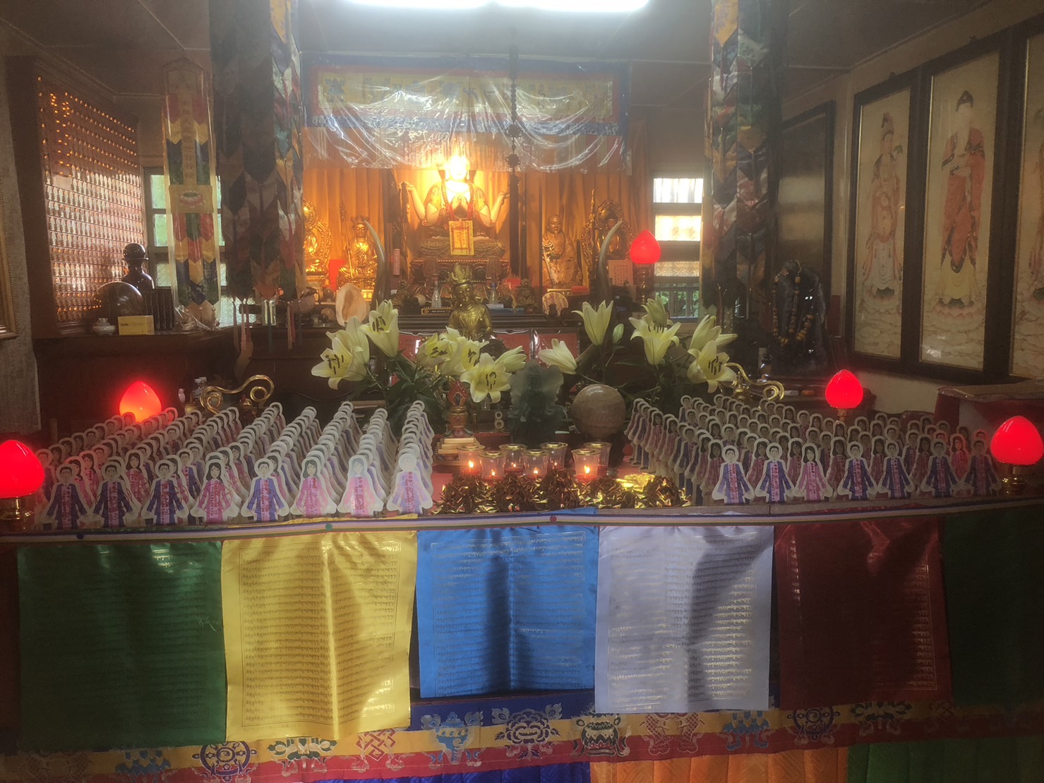 無為禪寺壇前燈火紀錄